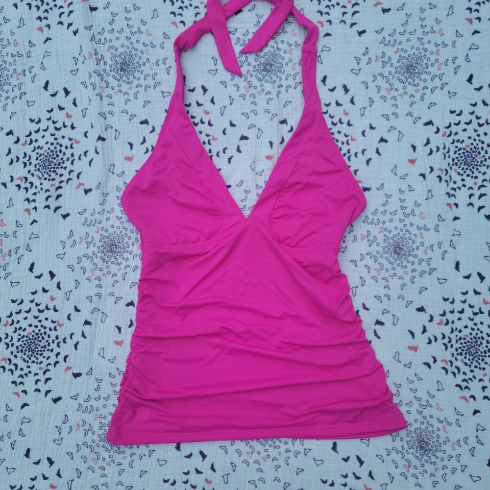 Athleta Halter Tankini Top